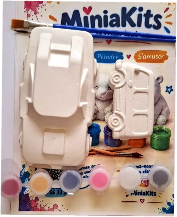 Kit MiniaKits voiture en plâtre